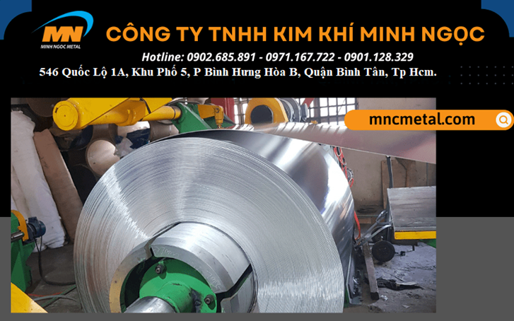 Kho cuộn kim loại Công Ty TNHH Kim Khí Minh Ngọc