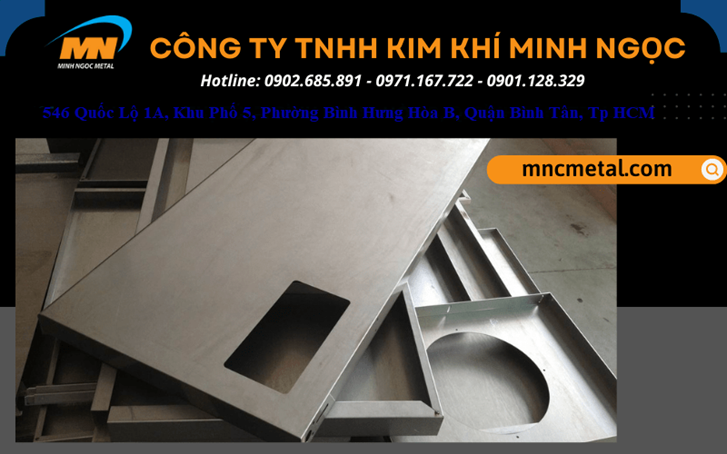 Thành phẩm gia công kim loại tại Minh Ngọc